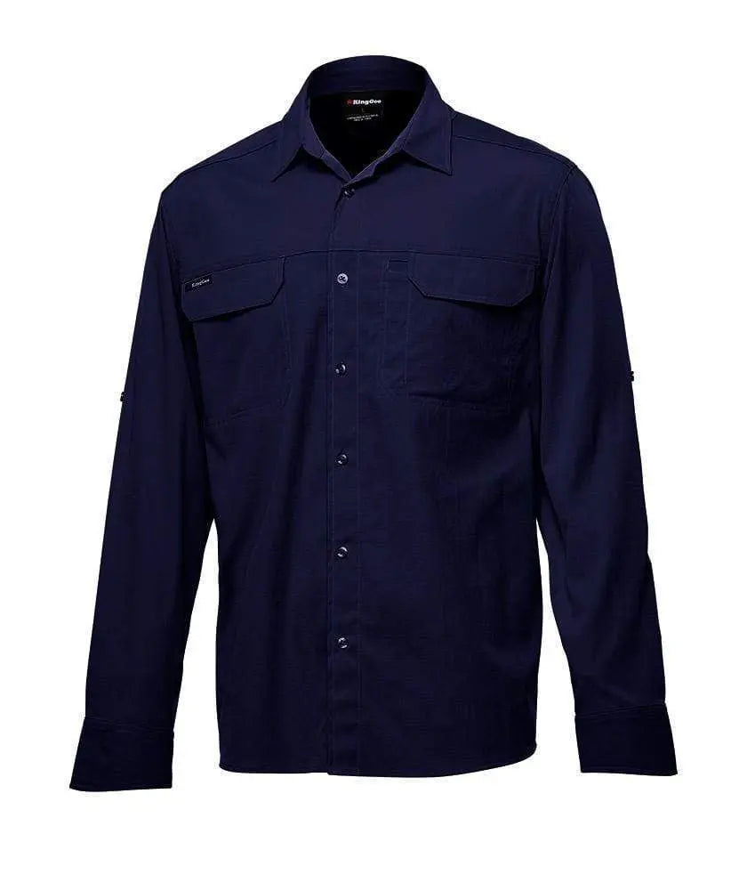 KingGee Drycool Long Sleeve Work Shirt K14023 Metro Workwear.