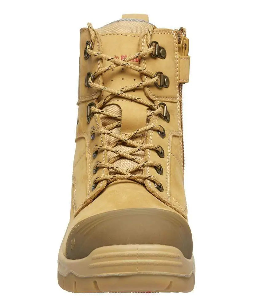 KingGee Phoenix 6 Work Boot Z Nubuck Wheat K27880 Metro Workwear.