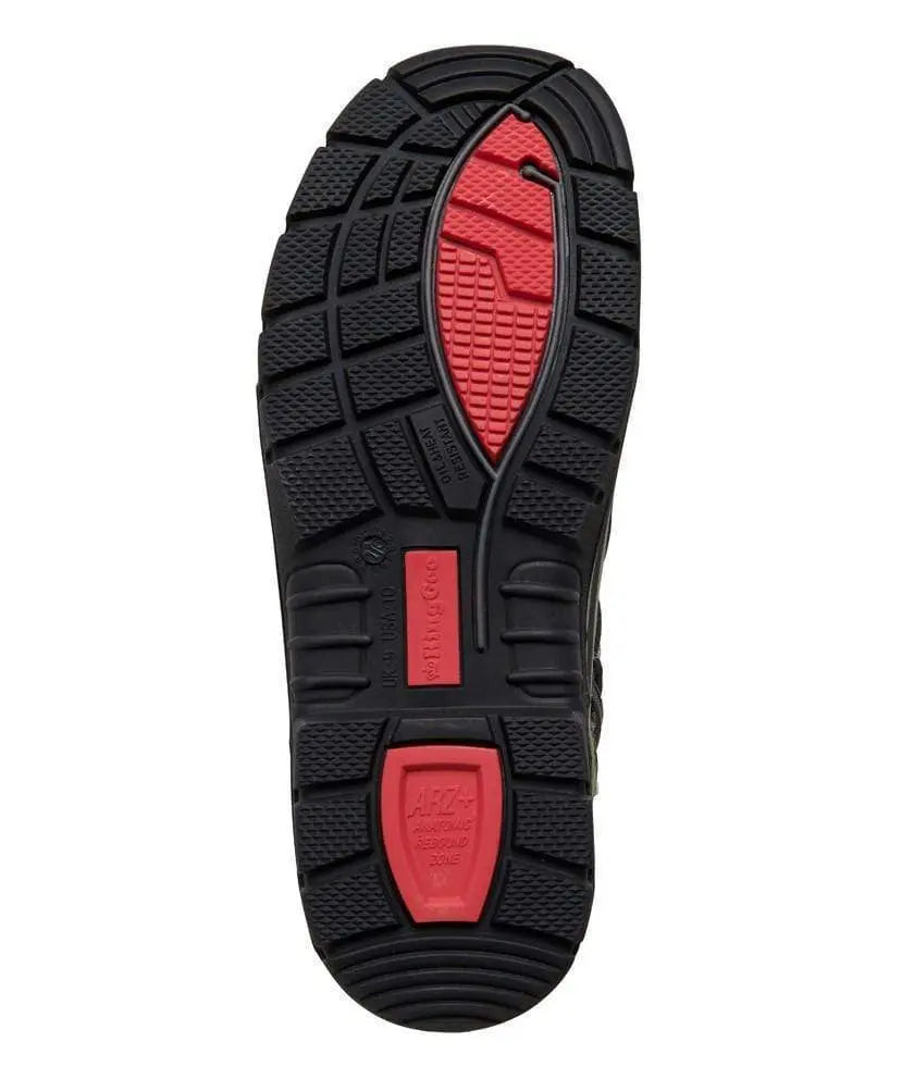 KingGee Phoenix 6CZ EH Side Zip Khaki Safety Boor K27990 Metro Workwear.