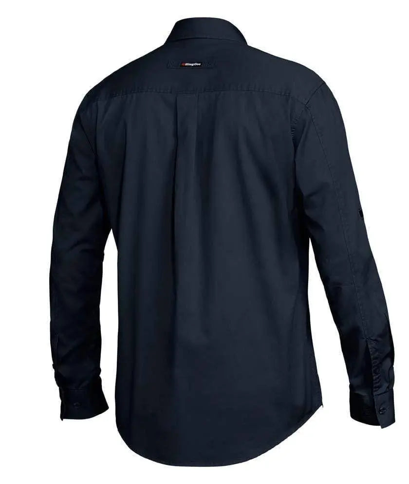 KingGee Tradies Long Sleeve Work Shirt K14350 Metro Workwear.