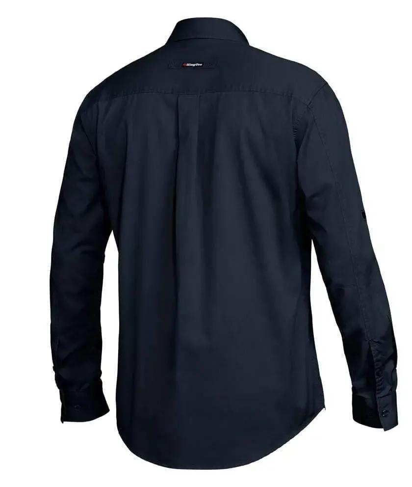 KingGee Tradies Long Sleeve Work Shirt K14350