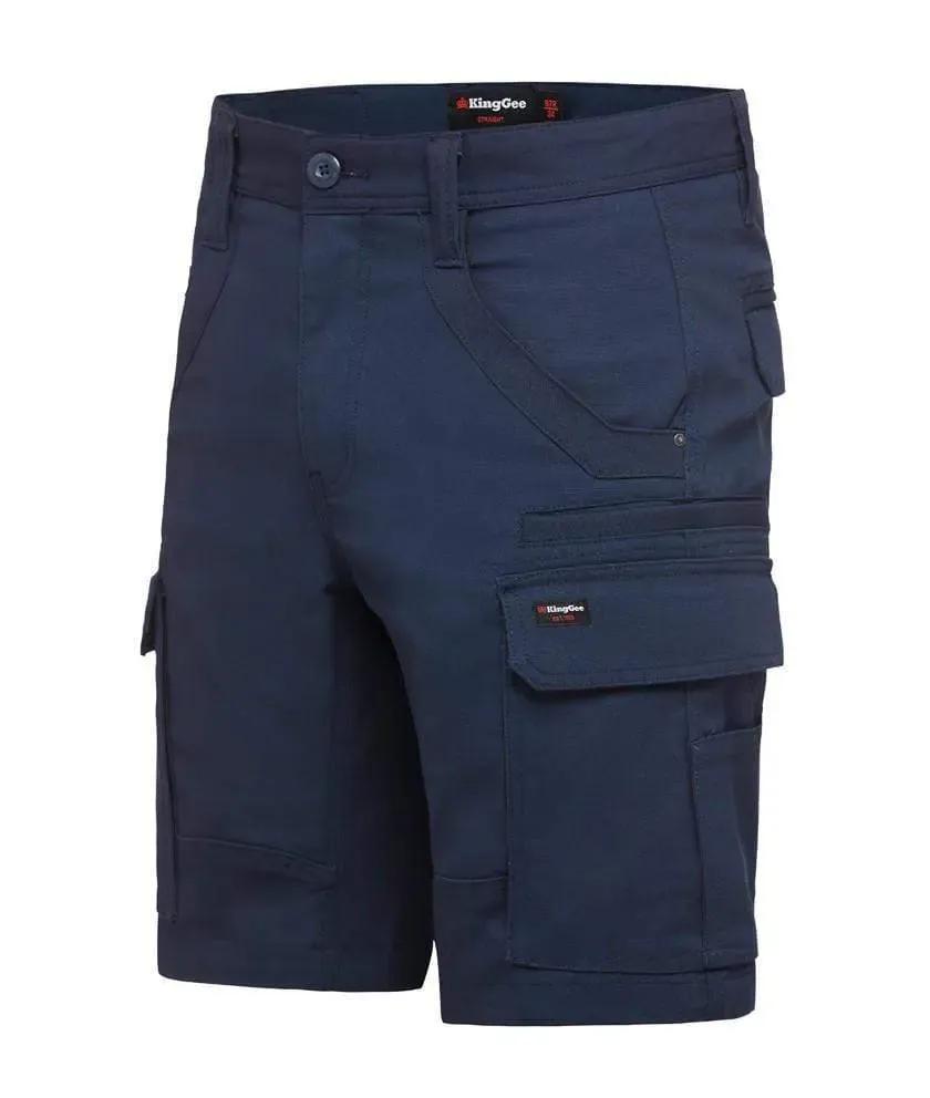 KingGee Tradies Utility Cargo Short K69870 in Navy