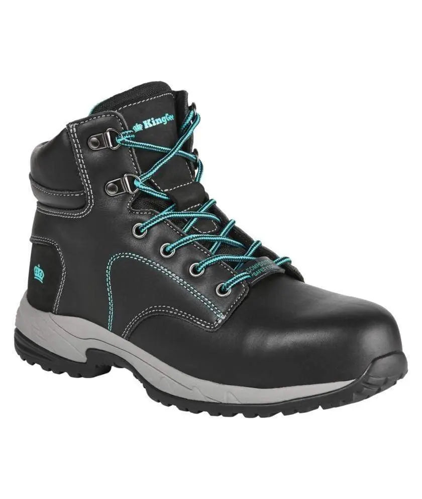 KingGee Women's Tradie Side Zip Boot K27360 Metro Workwear.