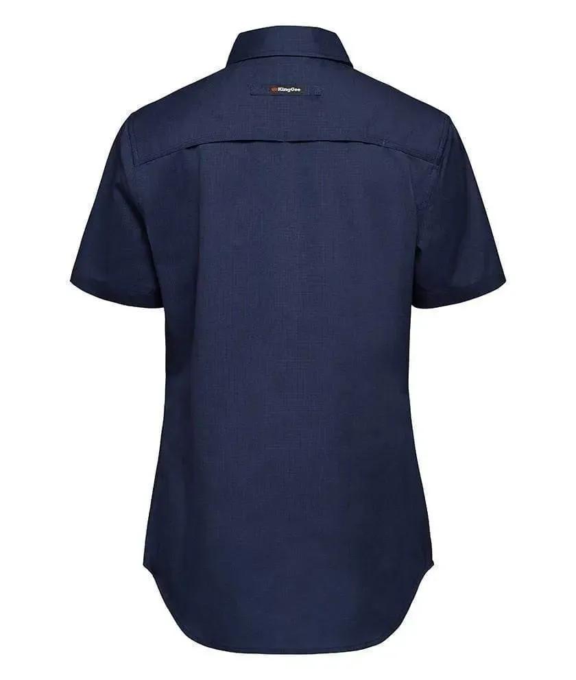 KingGee Womens Workcool 2 Short Sleeve Work Shirt K44205