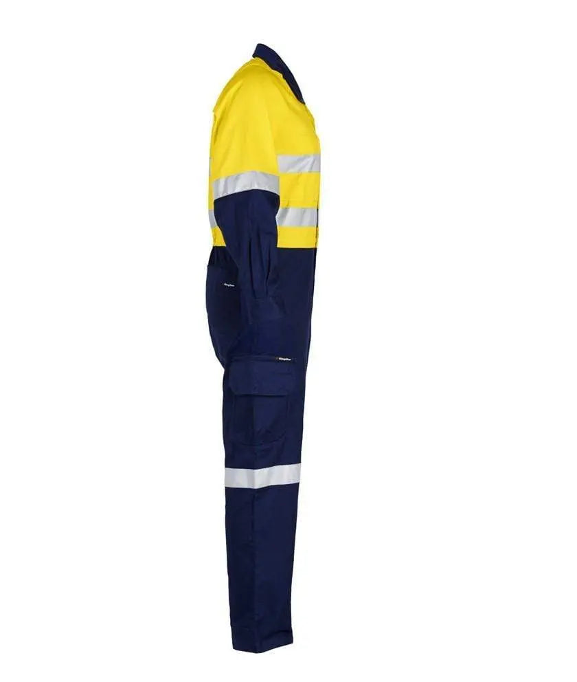 KingGee Workcool 2 Reflective Spliced Combination Overall K51540 Metro Workwear.