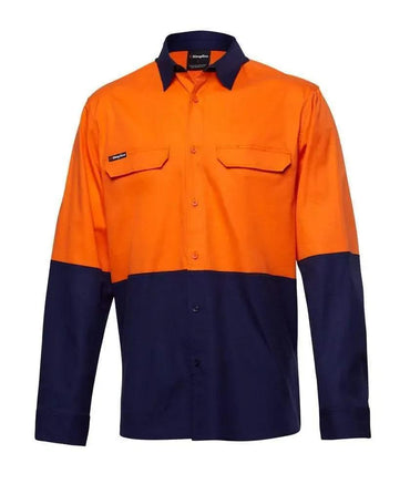 KingGee Workcool Pro Hi Vis Long Sleeve Work Shirt K54027