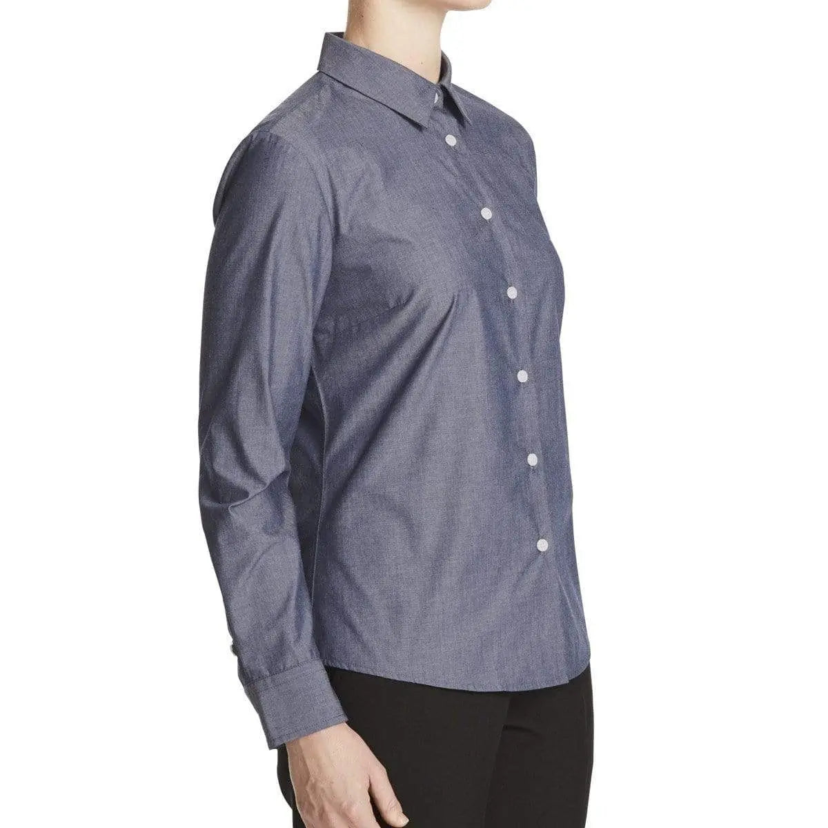 NNT Chambray Long Sleeve Shirt CATU69 Metro Workwear.