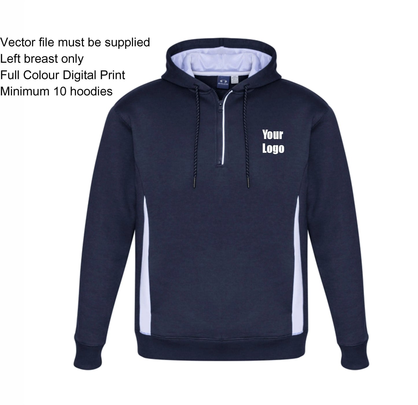 Printed Biz Collection Adult’s Renegade Hoodie SW710M Metro Workwear.