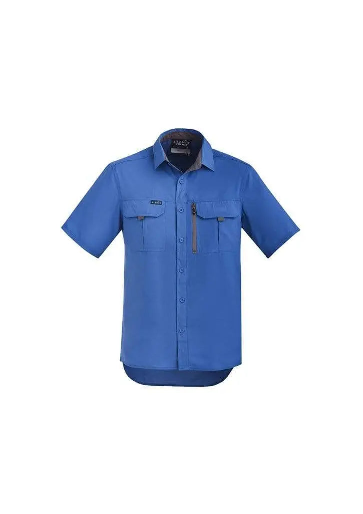 SYZMIK Men's Outdoor Short Sleeve Shirt ZW465 Metro Workwear.