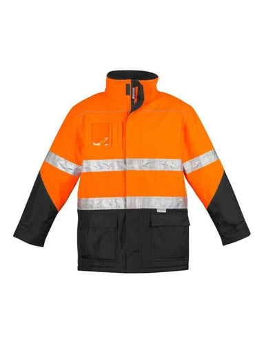 SYZMIK Men’s Hi Vis Storm Jacket ZJ350 Metro Workwear.