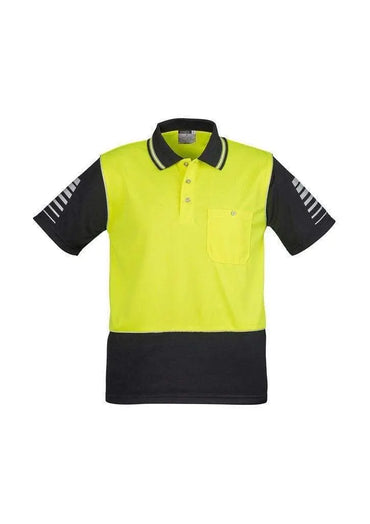 SYZMIK Men’s Hi Vis Zone Polo ZH236 Metro Workwear.