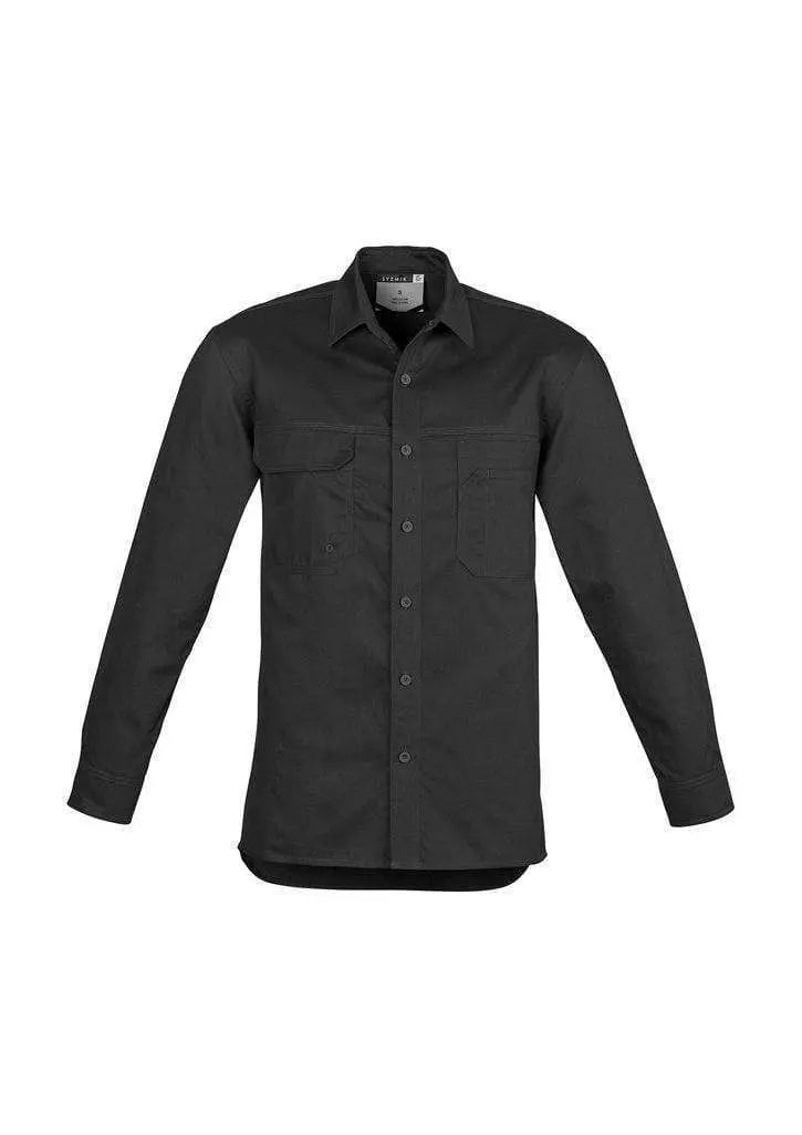 SYZMIK Men’s Lightweight Long Sleeve Tradie Shirt ZW121 Metro Workwear.