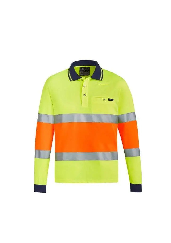 SYZMIK Unisex Bio Motion Taped Polo Shirt ZH380 Metro Workwear.