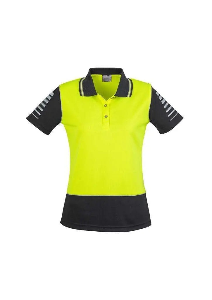 SYZMIK Women’s Hi Vis Zone Polo ZHL236 Metro Workwear.