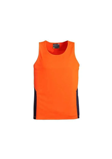 Unisex Hi Vis Squad Singlet ZH239 Metro Workwear.