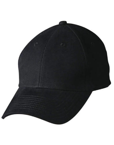 Heavy Brushed Cotton Cap With Buckle CH35