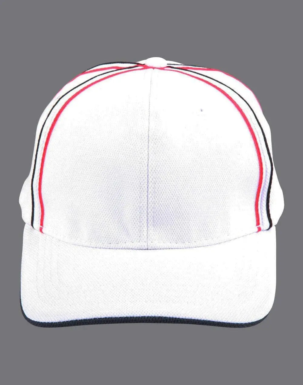 Tri-colour Pique Mesh Cap Ch76 Metro Workwear.