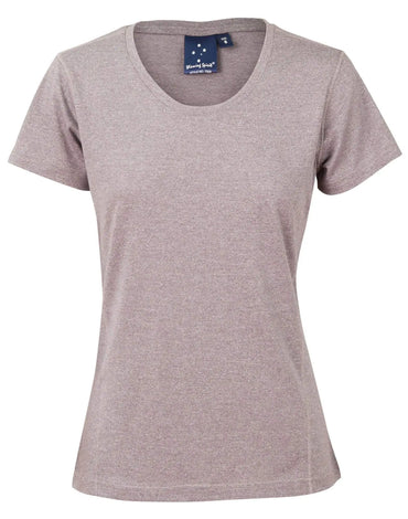 High Performance Heather Tee Ladies Ts28 Metro Workwear.