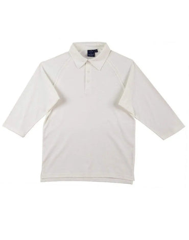Winning Spirit Cricket Polo 3/4 Sleeve Men's Ps29q Metro Workwear.