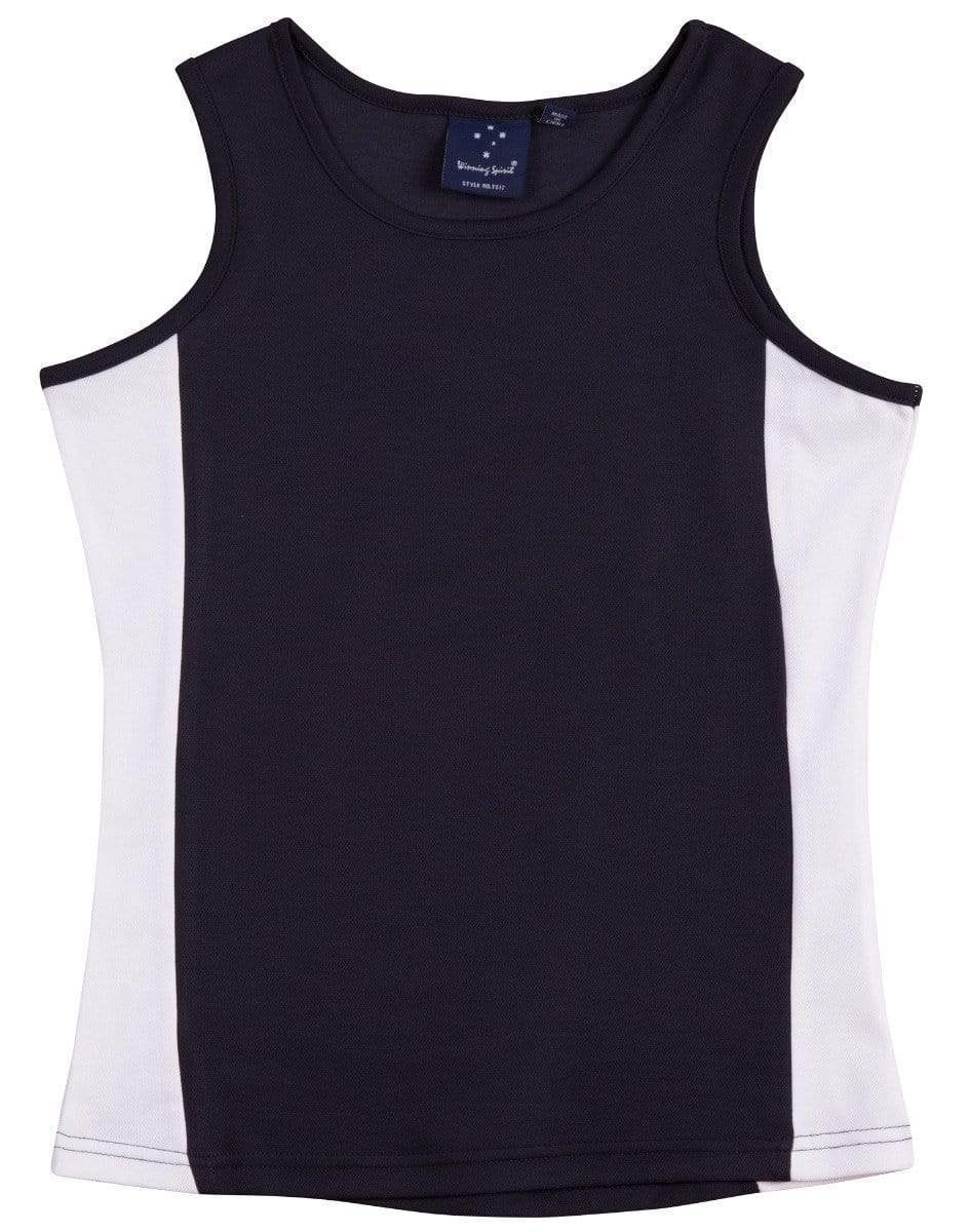 Winning Spirit Casual Wear WINNING SPIRIT TEAMMATE SINGLET Ladies TS17
