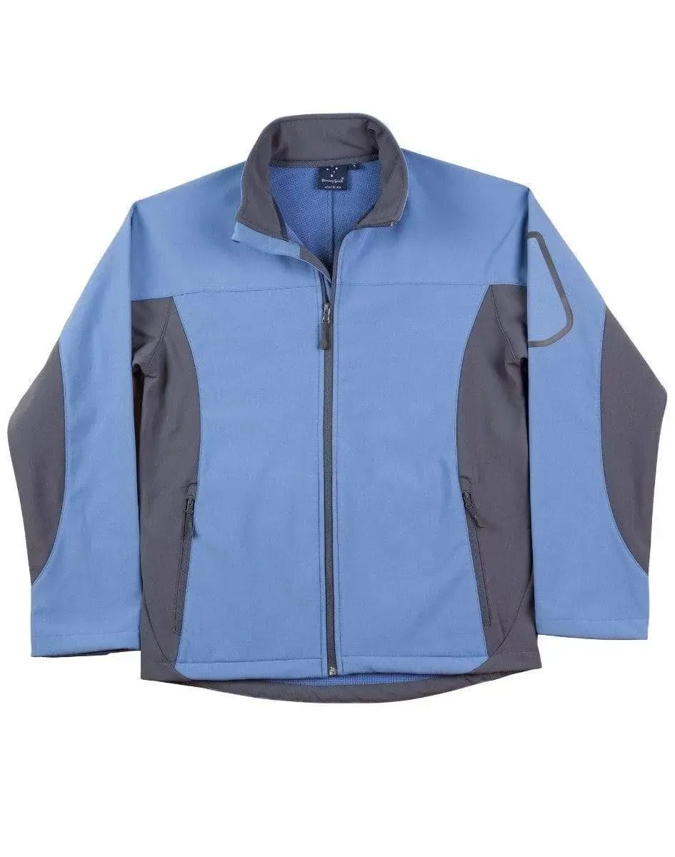 WINNING SPIRIT WHISTLER Softshell Contrast Jacket Men's JK31