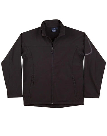 WINNING SPIRIT WHISTLER Softshell Contrast Jacket Men's JK31 Metro Workwear.