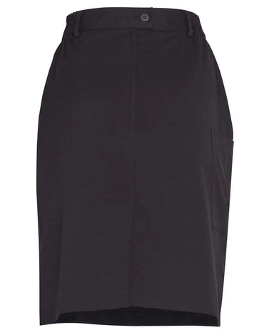 Winning Spirit utility cargo skirt M9477 Metro Workwear.