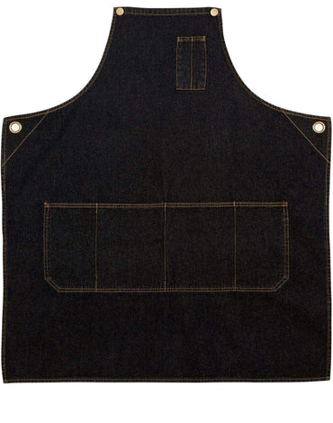 Winning Spirit East Village Denim Bib Apron Ap09