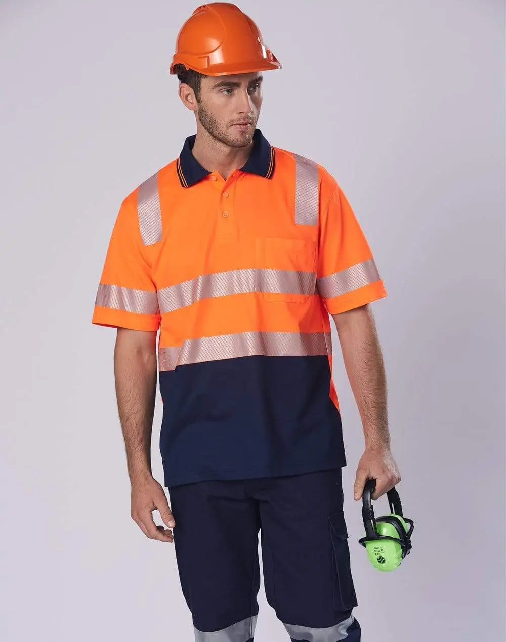 Winning Spirit UNISEX TRUEDRY® biomotion segmented polo SW73 Metro Workwear.