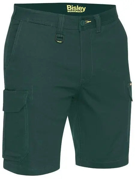 Bisley Stretch Cotton Drill Cargo Short BSHC1008 Metro Workwear.