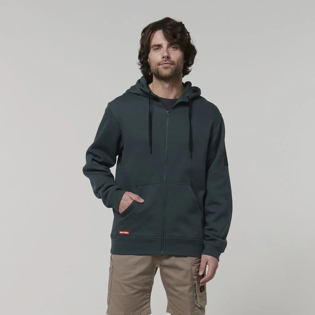 Hard Yakka Core Fleece Zip Hoodie Y19542 Metro Workwear.
