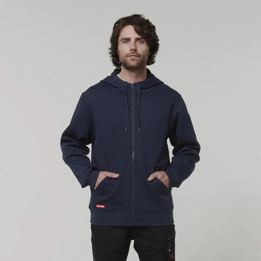 Hard Yakka Core Fleece Zip Hoodie Y19542 Metro Workwear.