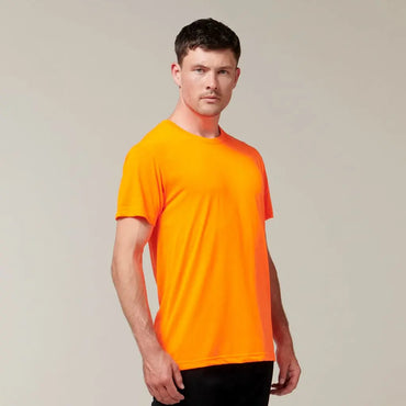 Hard Yakka 3056 Short Sleeve Neon Tee Y19575 Metro Workwear.