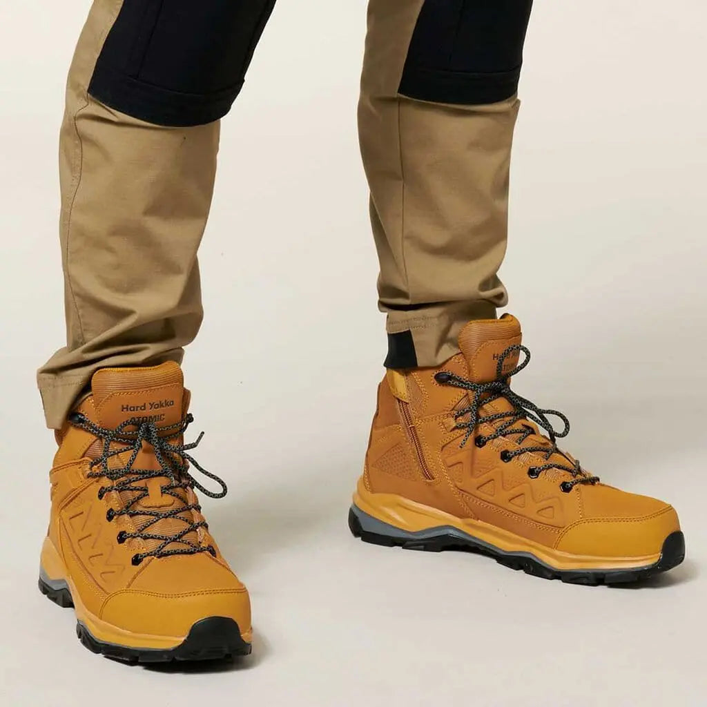 Hard Yakka Atomic Hybrid Side Zip Boot  Y60280 Metro Workwear.