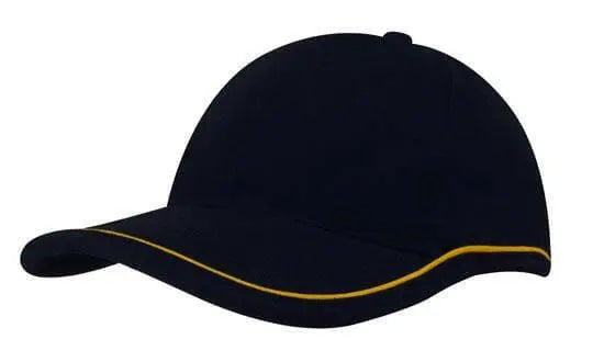 Headwear Bhc W/piping Crown & Peak X12 - 4047 Metro Workwear.