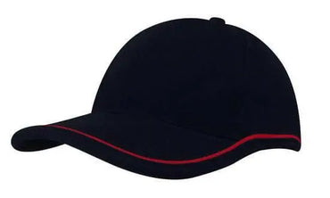 Headwear Bhc W/piping Crown & Peak X12 - 4047 Metro Workwear.