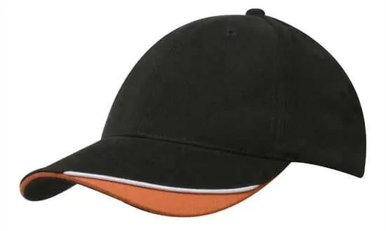 Headwear Bhc Cap With Indent & Sandwich X12 Metro Workwear.