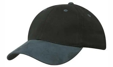 Headwear Brushed Heavy Cotton W/suede Peak X12 - 4200 Metro Workwear.