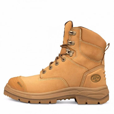 Oliver 150mm/6" Wheat Zip Sided Boot AT55 332Z Metro Workwear.