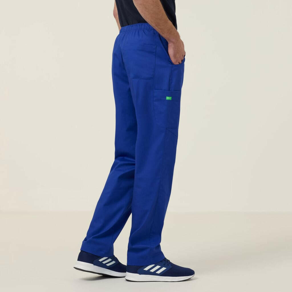 Rontgen Elastic Waist Scrub Pant CATQ4F-BLA Metro Workwear.