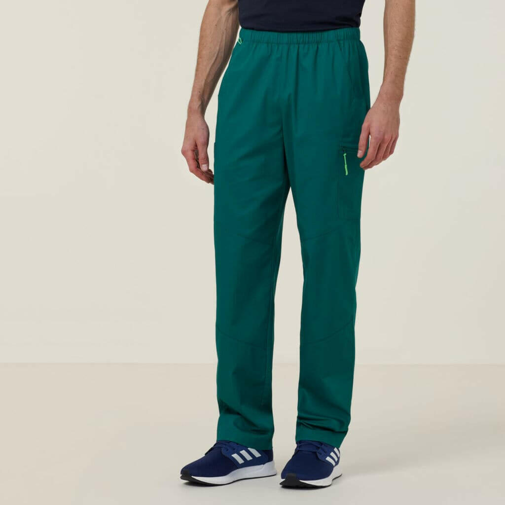 Rontgen Elastic Waist Scrub Pant CATQ4F-BLA Metro Workwear.