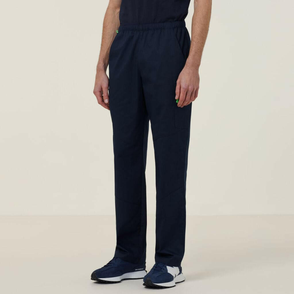 Rontgen Elastic Waist Scrub Pant CATQ4F-BLA Metro Workwear.