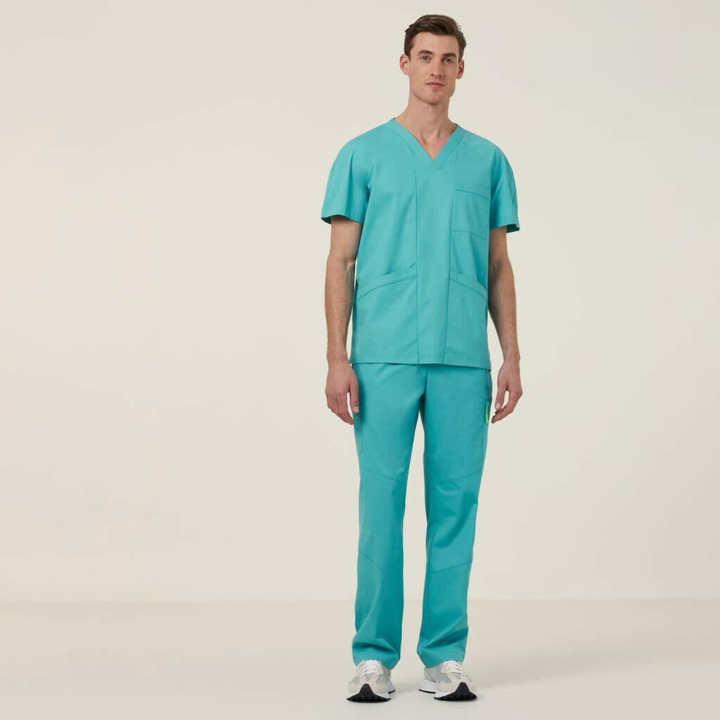 Rontgen Elastic Waist Scrub Pant CATQ4F-BLA - Metro Workwear