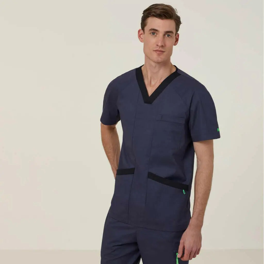 Next-gen Antibacterial Koller Scrub Top CATRFU-MDN Metro Workwear.