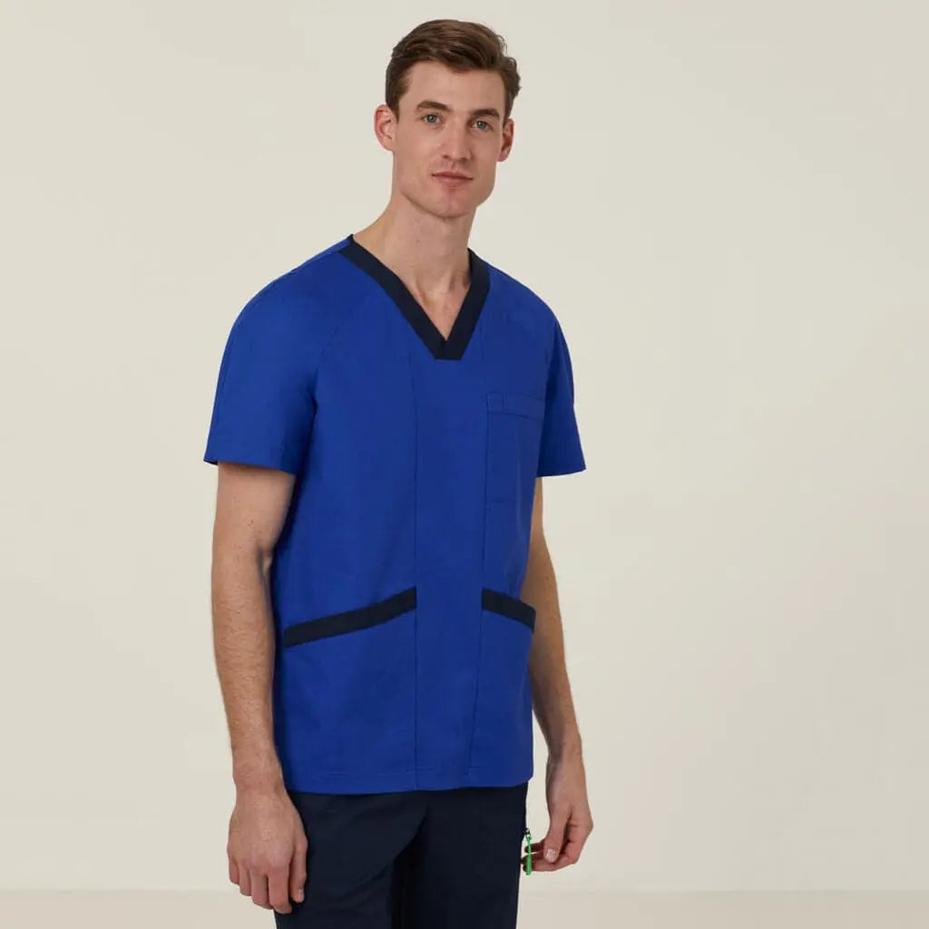 Next-gen Antibacterial Koller Scrub Top CATRFU-COP Metro Workwear.