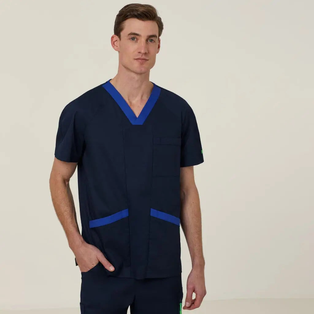 Next-gen Antibacterial Koller Scrub Top CATRFU-COP Metro Workwear.