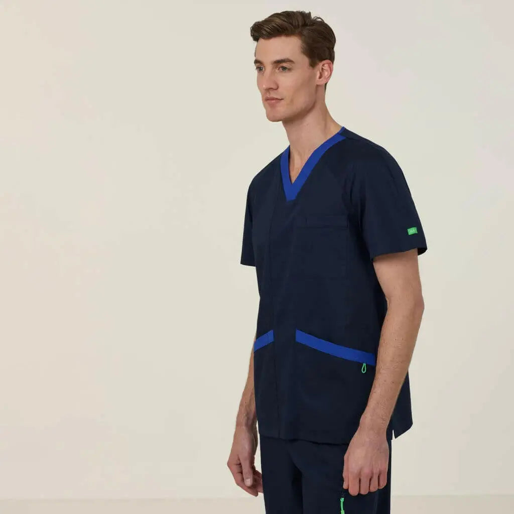 Next-gen Antibacterial Koller Scrub Top CATRFU-MDN Metro Workwear.