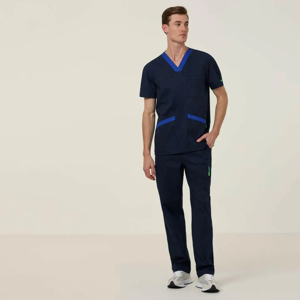 Next-gen Antibacterial Koller Scrub Top CATRFU-MDN Metro Workwear.