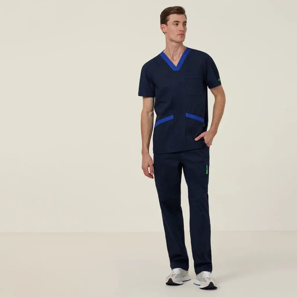 Next-gen Antibacterial Koller Scrub Top CATRFU-COP Metro Workwear.