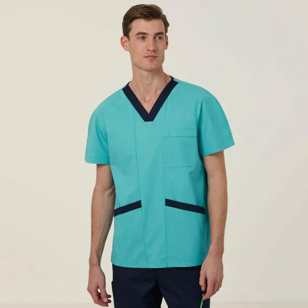 Next-gen Antibacterial Koller Scrub Top CATRFU-MDN Metro Workwear.